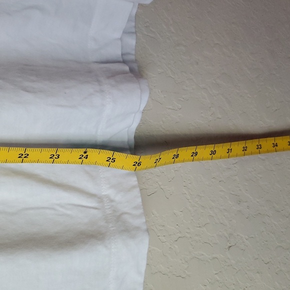 4/$20 Old Navy 3X white Christmas holiday short sleeve tee - Picture 5 of 6